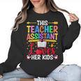Instructional Assistant Loves Her Kids Teacher Assistant Women Crewneck Sweatshirt, trending gift Instructional Assistant Loves Her Kids Teacher Assistant Women Crewneck Sweatshirt, trending gift