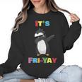 It's Fri-Yay Dabbing Penguin Friday Weekend Teacher Student Women Crewneck Sweatshirt, trending gift It's Fri-Yay Dabbing Penguin Friday Weekend Teacher Student Women Crewneck Sweatshirt, trending gift