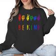 Be Kind Pride Sign Language Rainbow Teachers Interpreter ASL Women Crewneck Sweatshirt, trending gift Be Kind Pride Sign Language Rainbow Teachers Interpreter ASL Women Crewneck Sweatshirt, trending gift