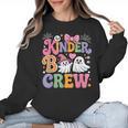 Kinder Boo Crew Kindergarten Teacher Student Halloween Women Crewneck Sweatshirt, trending gift Kinder Boo Crew Kindergarten Teacher Student Halloween Women Crewneck Sweatshirt, trending gift