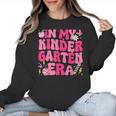 In My Kindergarten Era Girl Back To School Kinder Teacher Women Crewneck Sweatshirt, trending gift In My Kindergarten Era Girl Back To School Kinder Teacher Women Crewneck Sweatshirt, trending gift