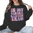 In My Kindergarten Era Teacher Kids Back To School Kinder Women Crewneck Sweatshirt, trending gift In My Kindergarten Era Teacher Kids Back To School Kinder Women Crewneck Sweatshirt, trending gift