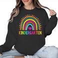 Kindergarten Rainbow Girls Boys Teacher First Day Of School Women Crewneck Sweatshirt, trending gift Kindergarten Rainbow Girls Boys Teacher First Day Of School Women Crewneck Sweatshirt, trending gift