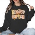 Kindergarten Teacher Fall Pumpkin Autumn Cute Women Crewneck Sweatshirt, trending gift Kindergarten Teacher Fall Pumpkin Autumn Cute Women Crewneck Sweatshirt, trending gift