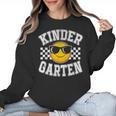 Kindergarten Teacher First Day Of Kinder Back To School Women Crewneck Sweatshirt, trending gift Kindergarten Teacher First Day Of Kinder Back To School Women Crewneck Sweatshirt, trending gift