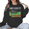 Can I Lick It Periodic Table Science Teacher Student Women Crewneck Sweatshirt, Science Teacher Gifts, trending gift Can I Lick It Periodic Table Science Teacher Student Women Crewneck Sweatshirt, Science Teacher Gifts, trending gift