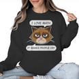 I Love Math It Makes People Cry Math Teacher Women Crewneck Sweatshirt, trending gift I Love Math It Makes People Cry Math Teacher Women Crewneck Sweatshirt, trending gift