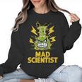 Mad Scientist Kids Youth Adult Science Teacher Chemistry Women Crewneck Sweatshirt, Science Teacher Gifts, trending gift