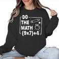 Do The Math 67 Meme PEMDAS Elementary Teacher Joke Women Crewneck Sweatshirt, trending gift Do The Math 67 Meme PEMDAS Elementary Teacher Joke Women Crewneck Sweatshirt, trending gift