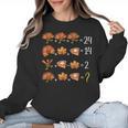 Math Number Thanksgiving Count Answer Pie Turkey Teacher Women Crewneck Sweatshirt, trending gift Math Number Thanksgiving Count Answer Pie Turkey Teacher Women Crewneck Sweatshirt, trending gift