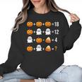 Math Teacher Halloween Equation Pumpkin Ghost Candy Corn Women Crewneck Sweatshirt, trending gift Math Teacher Halloween Equation Pumpkin Ghost Candy Corn Women Crewneck Sweatshirt, trending gift