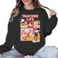 Mickey Mouse Teacher Life Women Crewneck Sweatshirt, trending gift Mickey Mouse Teacher Life Women Crewneck Sweatshirt, trending gift