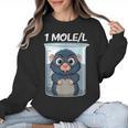 Mole Chemistry Chemist Student Science Teacher Women Crewneck Sweatshirt, Science Teacher Gifts, trending gift Mole Chemistry Chemist Student Science Teacher Women Crewneck Sweatshirt, Science Teacher Gifts, trending gift
