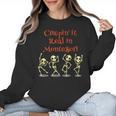 Montessori Creepin' It Real HALLOWEEN School Teacher Shirt Women Crewneck Sweatshirt, trending gift Montessori Creepin' It Real HALLOWEEN School Teacher Shirt Women Crewneck Sweatshirt, trending gift