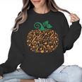 Music Notes Pumpkin Music Teacher Halloween Women Crewneck Sweatshirt, trending gift