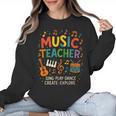 Music Teacher Music Sing Play Dance Choir Piano Women Crewneck Sweatshirt, trending gift Music Teacher Music Sing Play Dance Choir Piano Women Crewneck Sweatshirt, trending gift