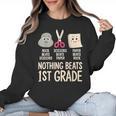 Nothing Beats 1st Grade Back To School Kids Teachers Women Crewneck Sweatshirt, trending gift Nothing Beats 1st Grade Back To School Kids Teachers Women Crewneck Sweatshirt, trending gift