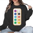 Paint Palette ArtSet Halloween Costume For Teachers Students For Men Women Kids Women Crewneck Sweatshirt, trending gift Paint Palette ArtSet Halloween Costume For Teachers Students For Men Women Kids Women Crewneck Sweatshirt, trending gift
