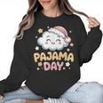 Pajama Day School Spirit Week Fun Cloud Teacher Women Crewneck Sweatshirt, trending gift