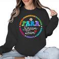 PARA Dream Team Teacher Paraprofessional Paraeducator Women Crewneck Sweatshirt, trending gift PARA Dream Team Teacher Paraprofessional Paraeducator Women Crewneck Sweatshirt, trending gift