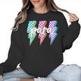 Para Squad Paraprofessional Teacher Lightning Bolt Women Crewneck Sweatshirt, trending gift Para Squad Paraprofessional Teacher Lightning Bolt Women Crewneck Sweatshirt, trending gift