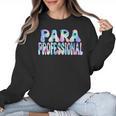 Paraprofessional Groovy Back To School Cute Teachers Women Women Crewneck Sweatshirt, trending gift Paraprofessional Groovy Back To School Cute Teachers Women Women Crewneck Sweatshirt, trending gift