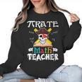 Pirate Math Teacher Skull Pirate Halloween Costume Women Crewneck Sweatshirt, trending gift Pirate Math Teacher Skull Pirate Halloween Costume Women Crewneck Sweatshirt, trending gift