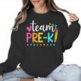 Pre-k Team Pencil Teacher Student Back To School Girls Women Crewneck Sweatshirt, trending gift Pre-k Team Pencil Teacher Student Back To School Girls Women Crewneck Sweatshirt, trending gift