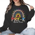 PreK Dream Team Leopard Rainbow Teacher Squad Back To School Women Crewneck Sweatshirt, trending gift PreK Dream Team Leopard Rainbow Teacher Squad Back To School Women Crewneck Sweatshirt, trending gift
