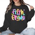 Preppy Fifth Grade Back To School 5th Grade Teacher Girl Boy Women Crewneck Sweatshirt, trending gift Preppy Fifth Grade Back To School 5th Grade Teacher Girl Boy Women Crewneck Sweatshirt, trending gift