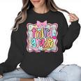 Preppy Third Grade Back To School Teacher Girl Kid Women Crewneck Sweatshirt, trending gift Preppy Third Grade Back To School Teacher Girl Kid Women Crewneck Sweatshirt, trending gift