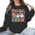 Preschool Boo Crew Preschool Teacher Student Halloween Women Crewneck Sweatshirt, trending gift Preschool Boo Crew Preschool Teacher Student Halloween Women Crewneck Sweatshirt, trending gift