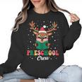 Preschool Crew Xmas Reindeer Teacher Student Christmas Women Crewneck Sweatshirt, trending gift Preschool Crew Xmas Reindeer Teacher Student Christmas Women Crewneck Sweatshirt, trending gift