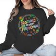 Progress Over Perfection Caterpillar Back To School Teacher Women Crewneck Sweatshirt, trending gift