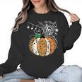 Pumpkin Music Teacher Halloween Fall Music Notes Autumn Women Crewneck Sweatshirt, trending gift