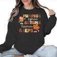 Pumpkin Spice Autumn Leaves IEPS Sped Teacher Fall Women Crewneck Sweatshirt, trending gift Pumpkin Spice Autumn Leaves IEPS Sped Teacher Fall Women Crewneck Sweatshirt, trending gift
