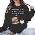Reading 67 Six Seven Meme English Teacher Book Lover Women Crewneck Sweatshirt, English Teacher Gifts, trending gift
