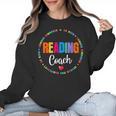 Reading Coach Teacher Interventionist Specialist Literacy Women Crewneck Sweatshirt, trending gift Reading Coach Teacher Interventionist Specialist Literacy Women Crewneck Sweatshirt, trending gift