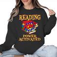 Reading Super Power Activated Superhero Teacher Or Student Men Women Girls Kids Women Crewneck Sweatshirt, Super Teacher Gifts, trending gift Reading Super Power Activated Superhero Teacher Or Student Men Women Girls Kids Women Crewneck Sweatshirt, Super Teacher Gifts, trending gift
