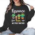 Resource Team Cactus Crew Resource Teacher Squad Women Crewneck Sweatshirt, trending gift Resource Team Cactus Crew Resource Teacher Squad Women Crewneck Sweatshirt, trending gift