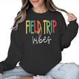 Retro Field Trip Vibes Vintage Field Trip Vibes Teacher Kids Women Crewneck Sweatshirt, trending gift