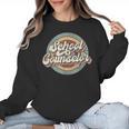 Retro School Counselor Back To School Teacher Squad Crew Women Crewneck Sweatshirt, trending gift