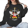 Rockin 50 Days Of School 50th Day Of School Teacher Student Men Women Girls Kids Women Crewneck Sweatshirt, trending gift