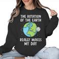 Rotation Of The Earth Makes My Day Science Teacher Earth Day Women Crewneck Sweatshirt, Science Teacher Gifts, trending gift Rotation Of The Earth Makes My Day Science Teacher Earth Day Women Crewneck Sweatshirt, Science Teacher Gifts, trending gift