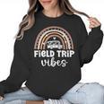 School Bus Trip Vibes Students Teachers Students Field Trip Women Crewneck Sweatshirt, trending gift