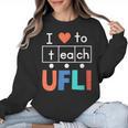 Science Of Reading I Love To Teach UFLI Teacher Literacy Women Crewneck Sweatshirt, Science Teacher Gifts, trending gift Science Of Reading I Love To Teach UFLI Teacher Literacy Women Crewneck Sweatshirt, Science Teacher Gifts, trending gift