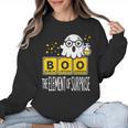 Science Teacher Halloween Elements Of Surprise Chemistry Women Crewneck Sweatshirt, Science Teacher Gifts, trending gift