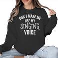 Singing Voice Singer Choir Chorus Music Teacher For Men Women Girls Kids Women Crewneck Sweatshirt, trending gift Singing Voice Singer Choir Chorus Music Teacher For Men Women Girls Kids Women Crewneck Sweatshirt, trending gift