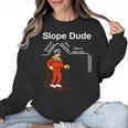 Slope Dude Algebra Geometry Middle School Math Teacher Women Crewneck Sweatshirt, trending gift