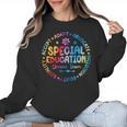 Special Education Squad Dream Team SPED Teacher Back School Women Crewneck Sweatshirt, trending gift